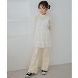 【KIDS/キッズ】フロントフリル裏起毛パンツ | ROPE' PICNIC【KIDS】 | 詳細画像7 