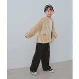【KIDS/キッズ】裏ベロアケーブルフレアパンツ | ROPE' PICNIC【KIDS】 | 詳細画像2 