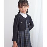 【KIDS/キッズ】パイピングノーカラージャケット/セレモニー対応 | ROPE' PICNIC【KIDS】 | 詳細画像1 