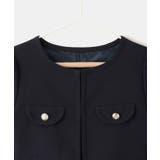 【KIDS/キッズ】パイピングノーカラージャケット/セレモニー対応 | ROPE' PICNIC【KIDS】 | 詳細画像8 