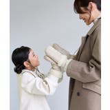 【KIDS/キッズ】紐付きムートンライクミトングローブ/リンクコーデ | ROPE' PICNIC【KIDS】 | 詳細画像8 