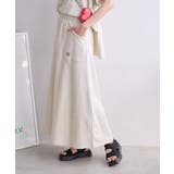 セットアップ対応/ミニ裏毛ワンポイント刺繍入りスカート | ROPE' PICNIC | 詳細画像12