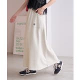 セットアップ対応/ミニ裏毛ワンポイント刺繍入りスカート | ROPE' PICNIC | 詳細画像17