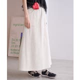 セットアップ対応/ミニ裏毛ワンポイント刺繍入りスカート | ROPE' PICNIC | 詳細画像18