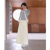 セットアップ対応/ミニ裏毛ワンポイント刺繍入りスカート | ROPE' PICNIC | 詳細画像20