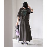 セットアップ対応/ミニ裏毛ワンポイント刺繍入りスカート | ROPE' PICNIC | 詳細画像3