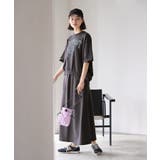 セットアップ対応/ミニ裏毛ワンポイント刺繍入りスカート | ROPE' PICNIC | 詳細画像4