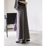 セットアップ対応/ミニ裏毛ワンポイント刺繍入りスカート | ROPE' PICNIC | 詳細画像6