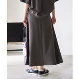 セットアップ対応/ミニ裏毛ワンポイント刺繍入りスカート | ROPE' PICNIC | 詳細画像7