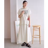 セットアップ対応/ミニ裏毛ワンポイント刺繍入りスカート | ROPE' PICNIC | 詳細画像9