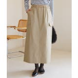 ベージュ(27) | 箔アソートカーゴスカート | ROPE' PICNIC