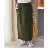 カーキ(36) | 箔アソートカーゴスカート | ROPE' PICNIC