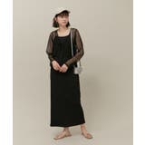 クロップドメッシュカットカーディガン | ROPE' PICNIC | 詳細画像3 