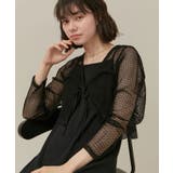 クロップドメッシュカットカーディガン | ROPE' PICNIC | 詳細画像6 