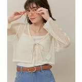 クロップドメッシュカットカーディガン | ROPE' PICNIC | 詳細画像9 