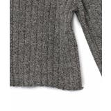 フロントジップショート丈メランジニットプルオーバー | ROPE' PICNIC | 詳細画像25 