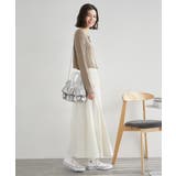 フロントジップショート丈メランジニットプルオーバー | ROPE' PICNIC | 詳細画像9 