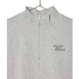 セットアップ対応/ロゴ刺繍ハーフジッププルオーバー | ROPE' PICNIC | 詳細画像14 