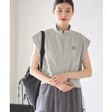 セットアップ対応/ロゴ刺繍ハーフジッププルオーバー | ROPE' PICNIC | 詳細画像5 