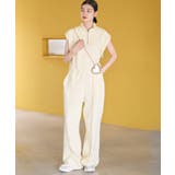 セットアップ対応/ロゴ刺繍ハーフジッププルオーバー | ROPE' PICNIC | 詳細画像6 