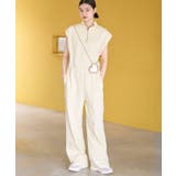 セットアップ対応/ロゴ刺繍ハーフジッププルオーバー | ROPE' PICNIC | 詳細画像7 