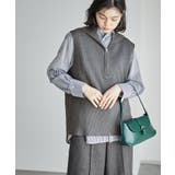 チャコール(06) | ハーフジップノースリーブニット | ROPE' PICNIC