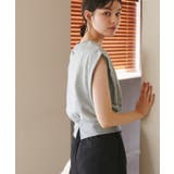 汗染み防止/バックスリットフレンチスリーブミニ裏毛プルオーバー | ROPE' PICNIC | 詳細画像12 