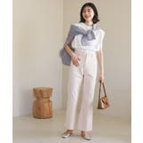 汗染み防止/バックスリットフレンチスリーブミニ裏毛プルオーバー | ROPE' PICNIC | 詳細画像27 