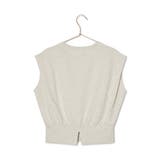 汗染み防止/バックスリットフレンチスリーブミニ裏毛プルオーバー | ROPE' PICNIC | 詳細画像31 