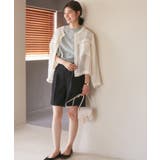 汗染み防止/バックスリットフレンチスリーブミニ裏毛プルオーバー | ROPE' PICNIC | 詳細画像7 