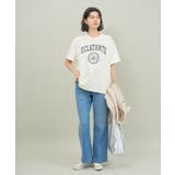 カレッジロゴオーバーTシャツ | ROPE' PICNIC | 詳細画像22 