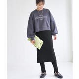 リブスカート付きカットパンツ | ROPE' PICNIC | 詳細画像7