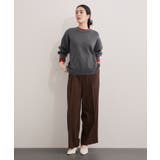 《追加》レイヤード風スウェットライクニットプルオーバー | ROPE' PICNIC | 詳細画像2 