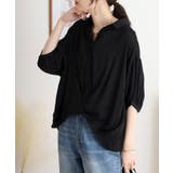 スラブタケノコタックブラウス | JungleJalopy | 詳細画像6 