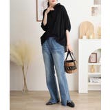 スラブタケノコタックブラウス | JungleJalopy | 詳細画像7 