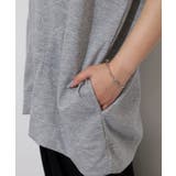 ラメ混裏毛デザインフレンチスリーブプルオーバートップス | JungleJalopy | 詳細画像19