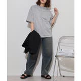 ラメ混裏毛デザインラウンドヘムオーバーサイズトップス | JungleJalopy | 詳細画像11