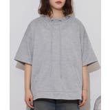 ラメ混裏毛デザインラウンドヘムオーバーサイズトップス | JungleJalopy | 詳細画像16