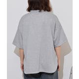 ラメ混裏毛デザインラウンドヘムオーバーサイズトップス | JungleJalopy | 詳細画像18