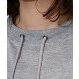 ラメ混裏毛デザインラウンドヘムオーバーサイズトップス | JungleJalopy | 詳細画像19