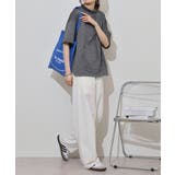 ラメ混裏毛デザインラウンドヘムオーバーサイズトップス | JungleJalopy | 詳細画像7