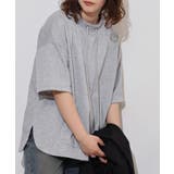 ラメ混裏毛デザインラウンドヘムオーバーサイズトップス | JungleJalopy | 詳細画像9