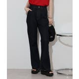 コットンデニムフレアパンツ レディース ボトムス | JungleJalopy | 詳細画像16 