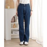 コットンデニムフレアパンツ レディース ボトムス | JungleJalopy | 詳細画像22 