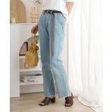 コットンデニムフレアパンツ レディース ボトムス | JungleJalopy | 詳細画像3 