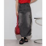 デニムカーゴスカート レディース スカート | JungleJalopy | 詳細画像11