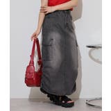 デニムカーゴスカート レディース スカート | JungleJalopy | 詳細画像14