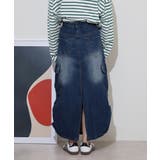デニムカーゴスカート レディース スカート | JungleJalopy | 詳細画像18