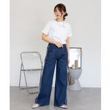 サイドフリンジワイドデニム デニムパンツ デニム | JungleJalopy | 詳細画像22 