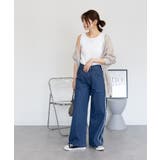 サイドフリンジワイドデニム デニムパンツ デニム | JungleJalopy | 詳細画像35 